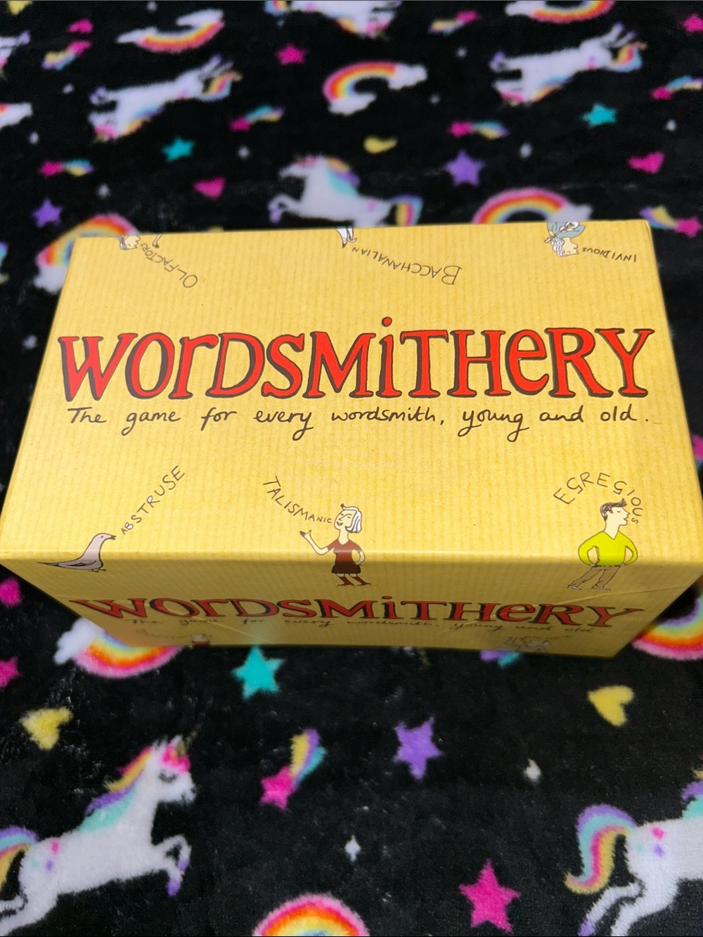 Wordsmithery Yellow Card Game Box - Wordsmithery